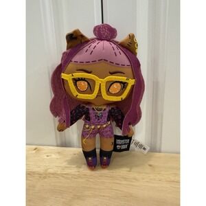 Monster High Stitchlings Clawdeen Wolf 7" Talking Plush WORKS